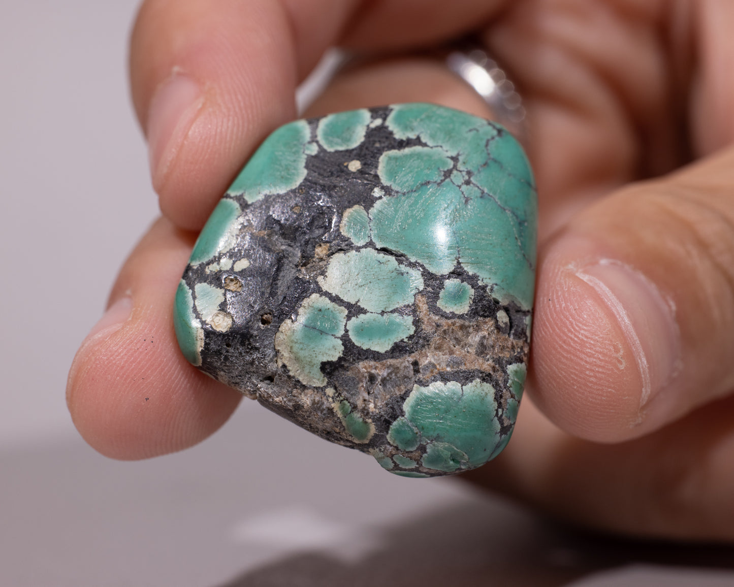 Unique Tibetan Turquoise Bead - Harmony - #428