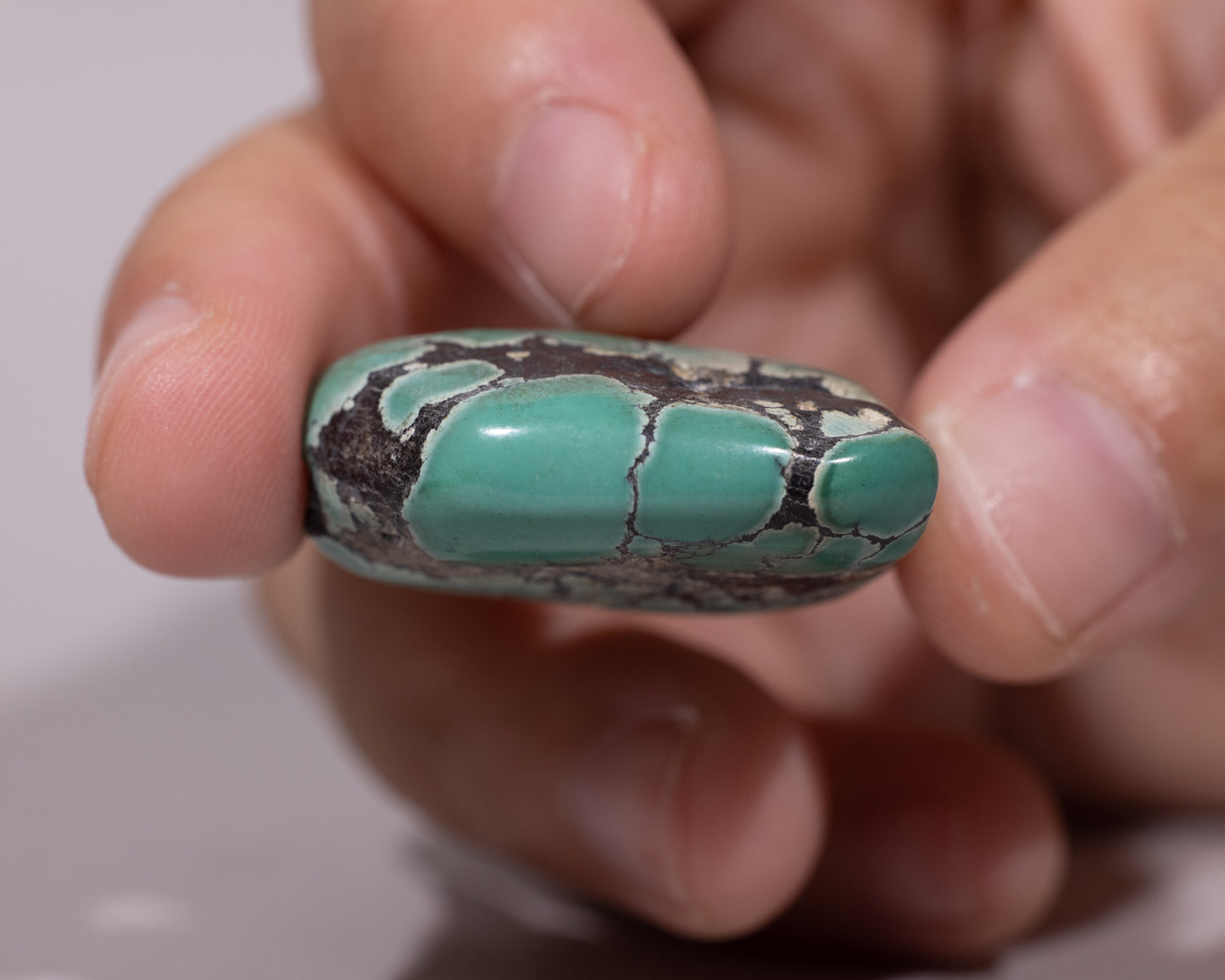 Unique Tibetan Turquoise Bead - Harmony - #428