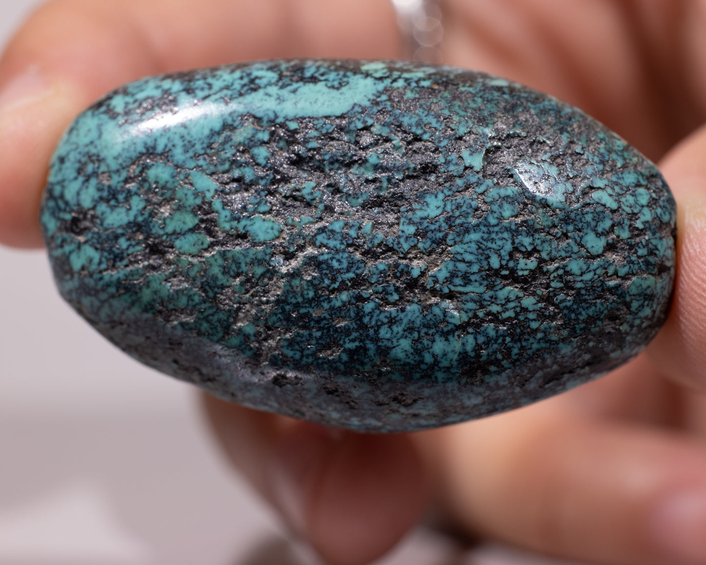 Unique Tibetan Turquoise Bead - Kunga - #472