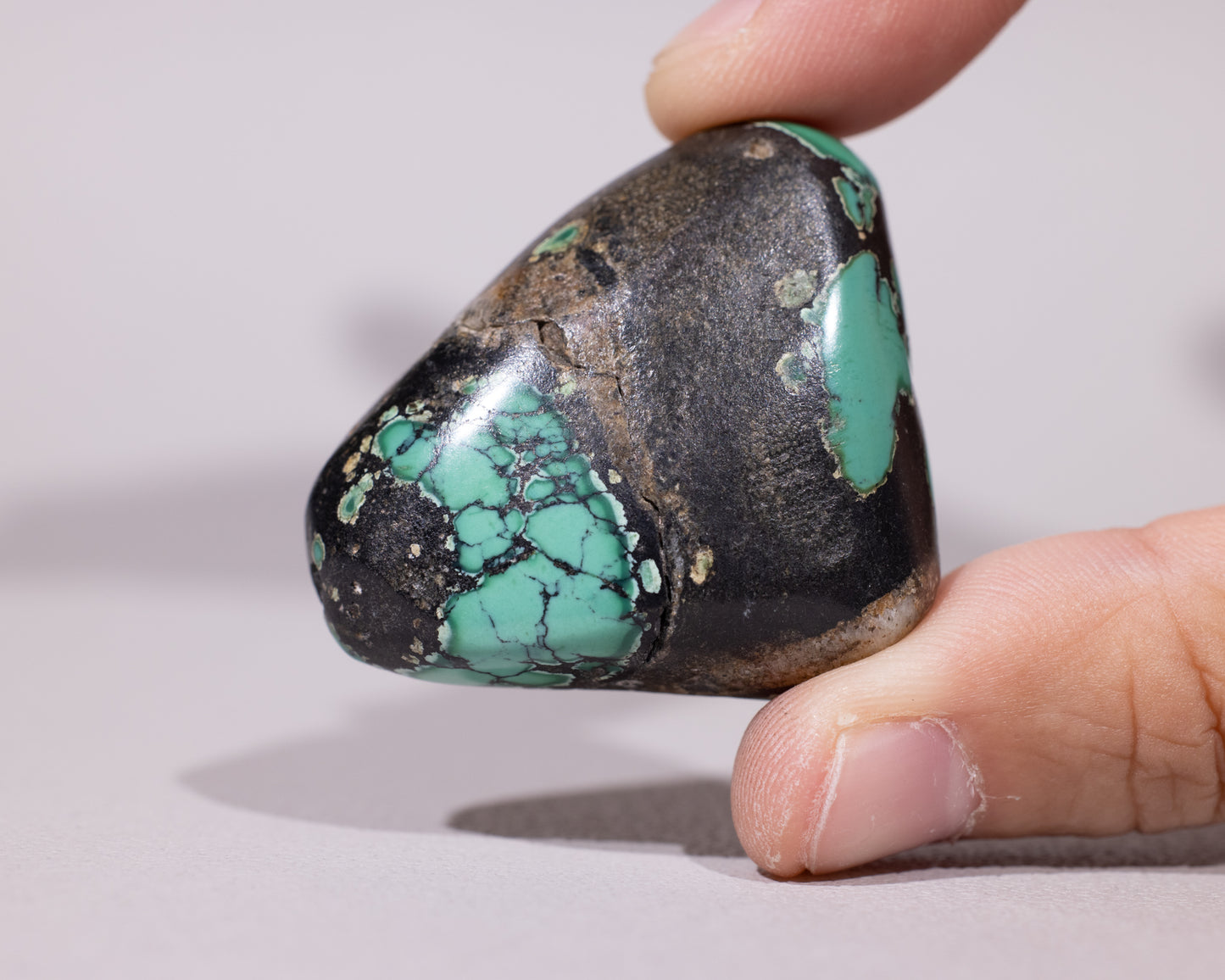 Tibetan Turquoise Stone -  Healing Properties - Solitude - #491