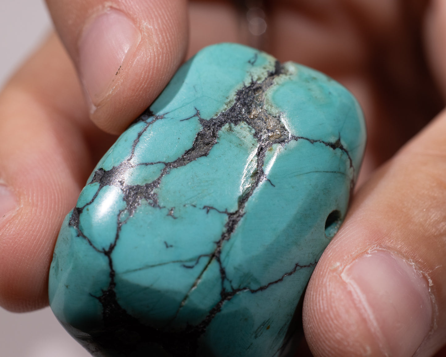 Genuine Tibetan Turquoise Gem - Aegis - #496