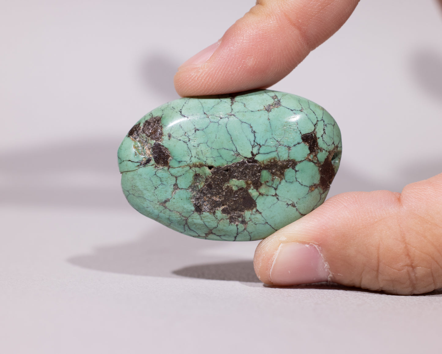 Tibetan Turquoise Stone - Lungta - #502