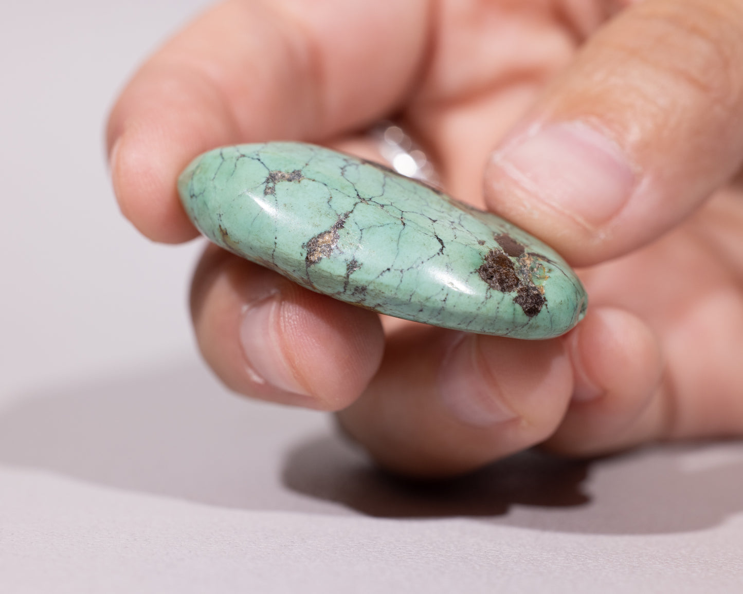 Tibetan Turquoise Stone - Lungta - #502