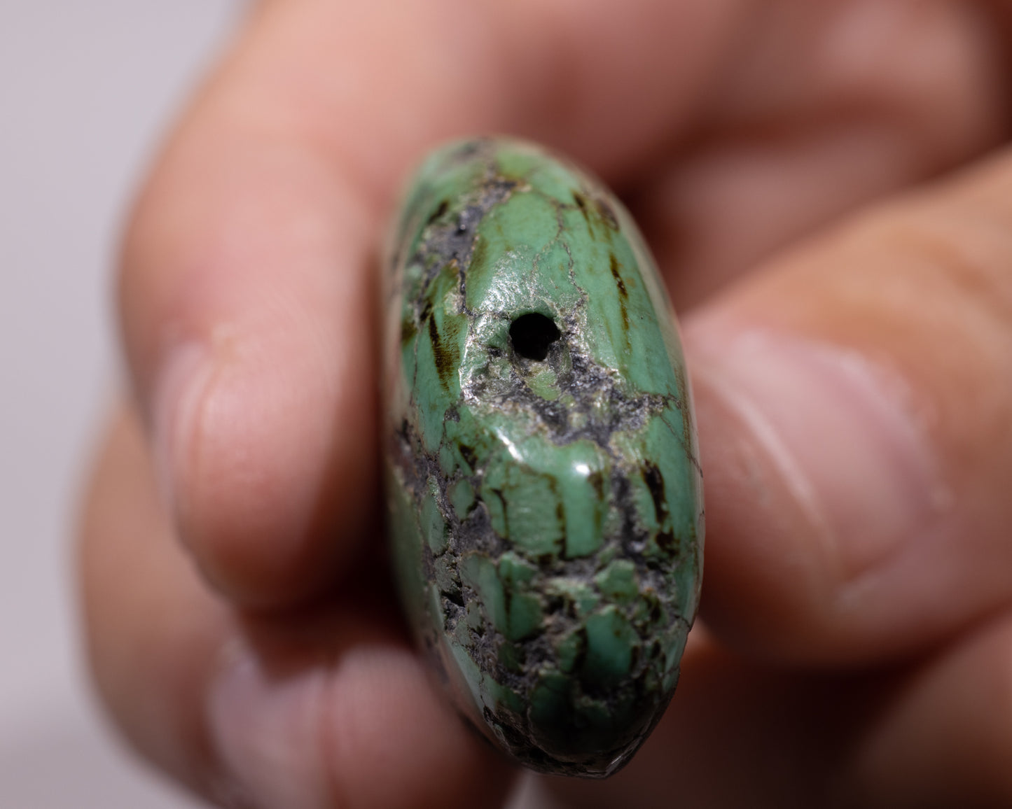 Tibetan Turquoise Stone -  Healing Properties - Siddhi - #503