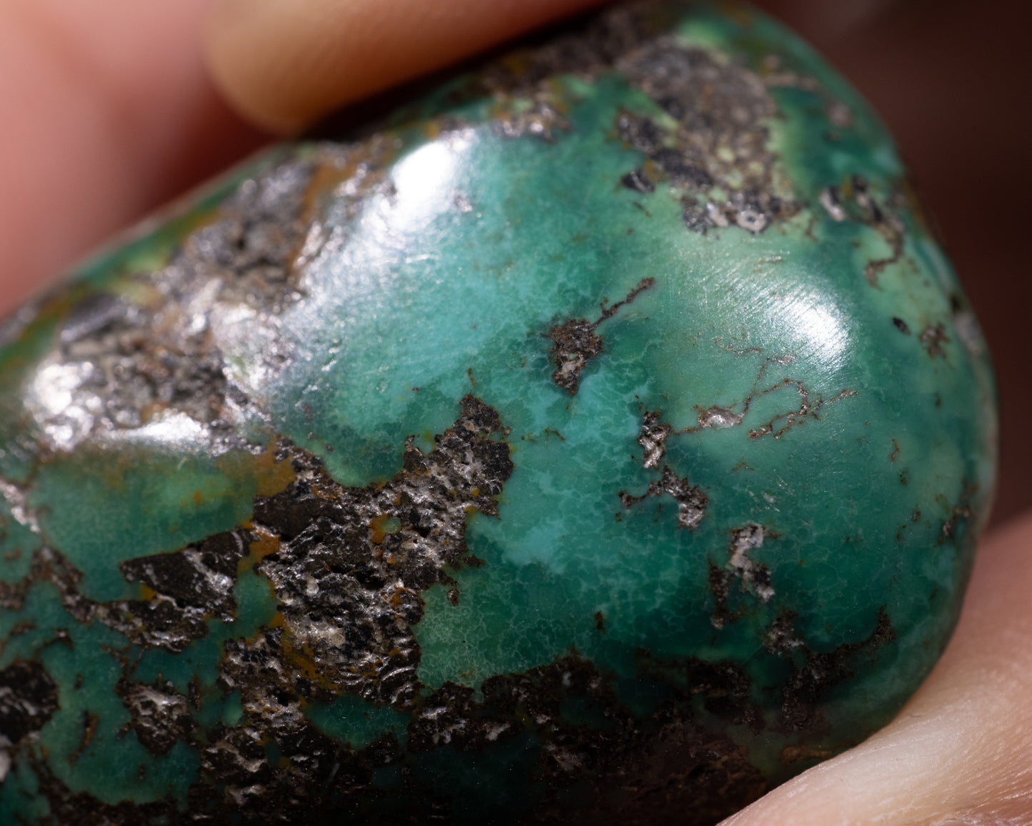 Tibetan Turquoise Stone - Zen - #505