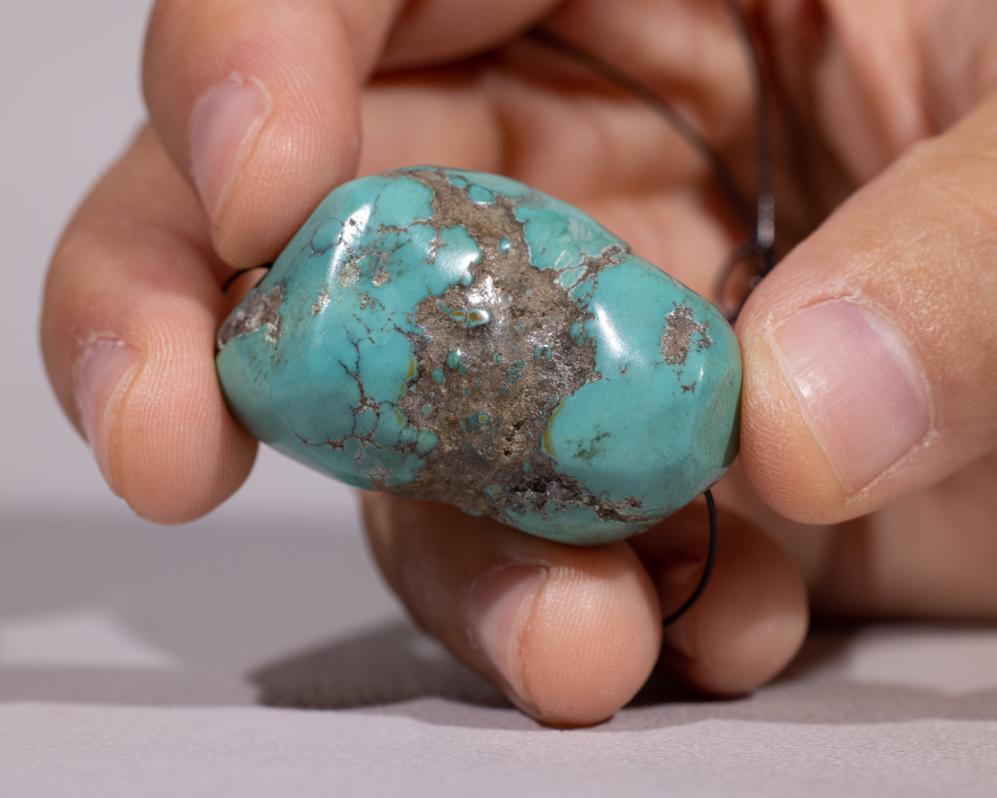 Authentic Tibetan Turquoise Stone - #530