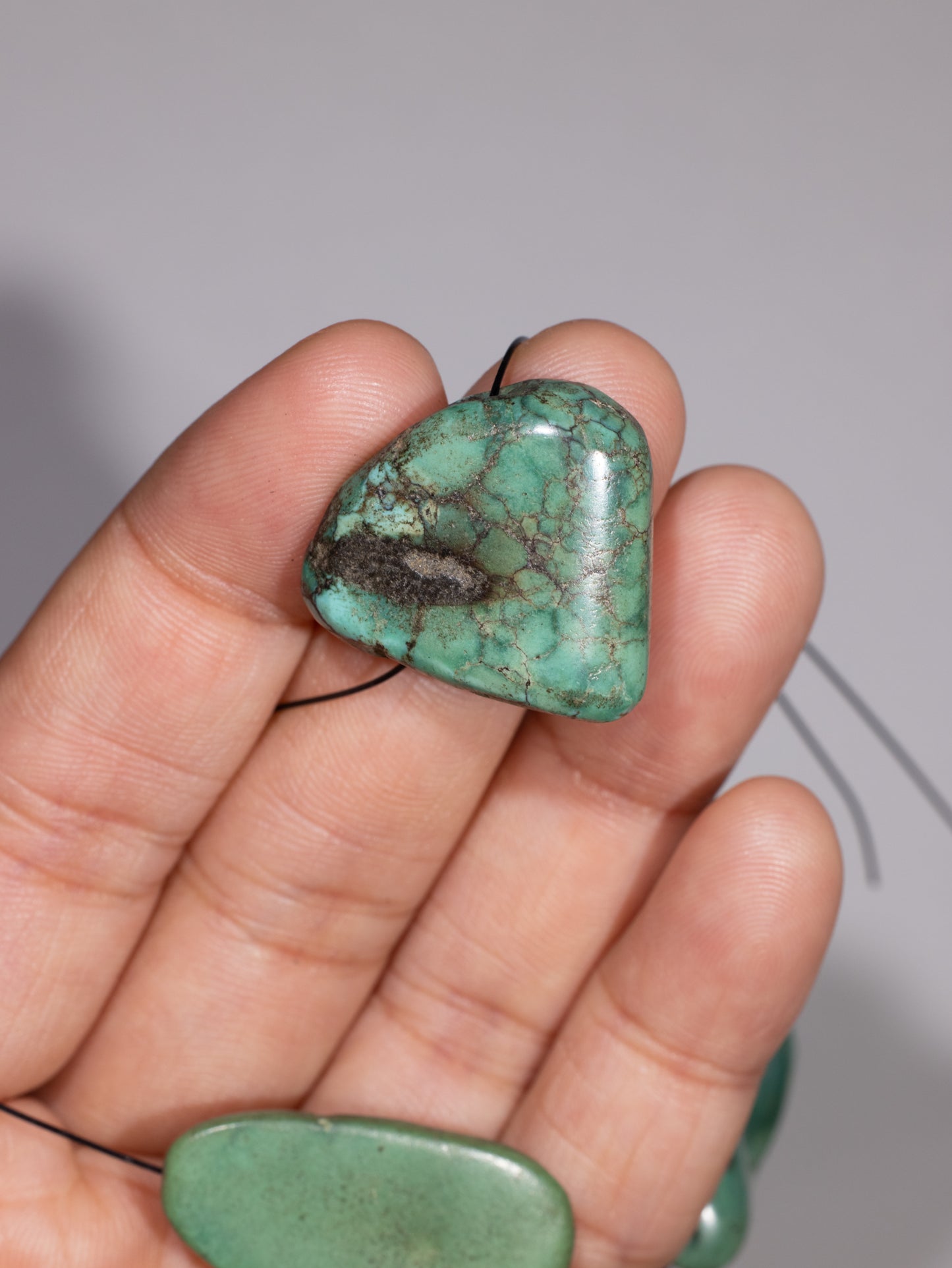 Authentic Tibetan Turquoise Stone - #575