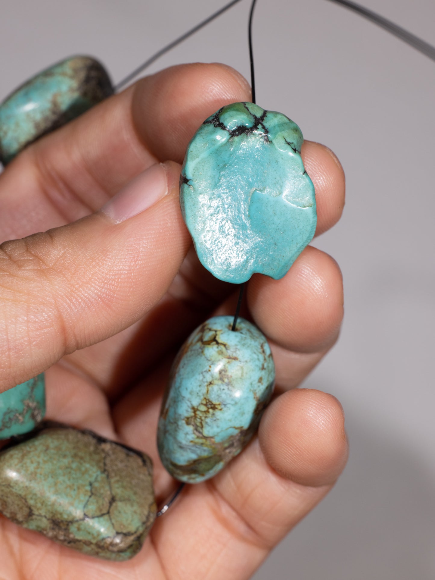 Authentic Tibetan Turquoise Stone - #580