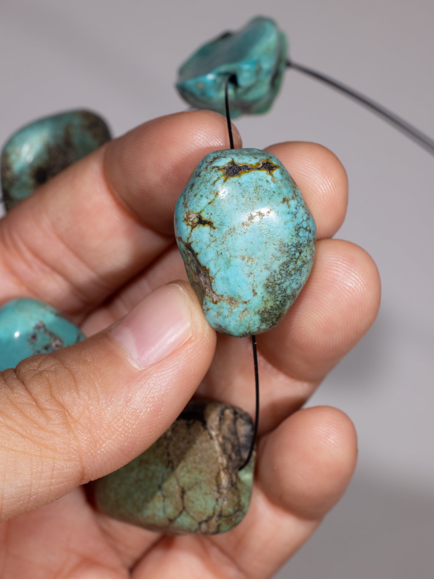 Authentic Tibetan Turquoise Stone - #580