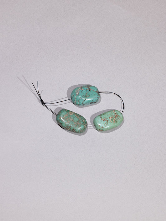 Authentic Tibetan Turquoise Stone - #607