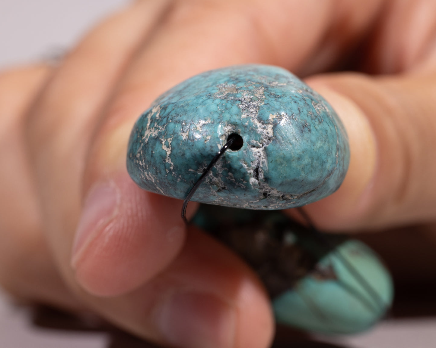 Authentic Tibetan Turquoise Stone - #611