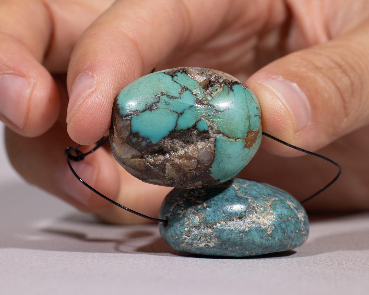 Authentic Tibetan Turquoise Stone - #611