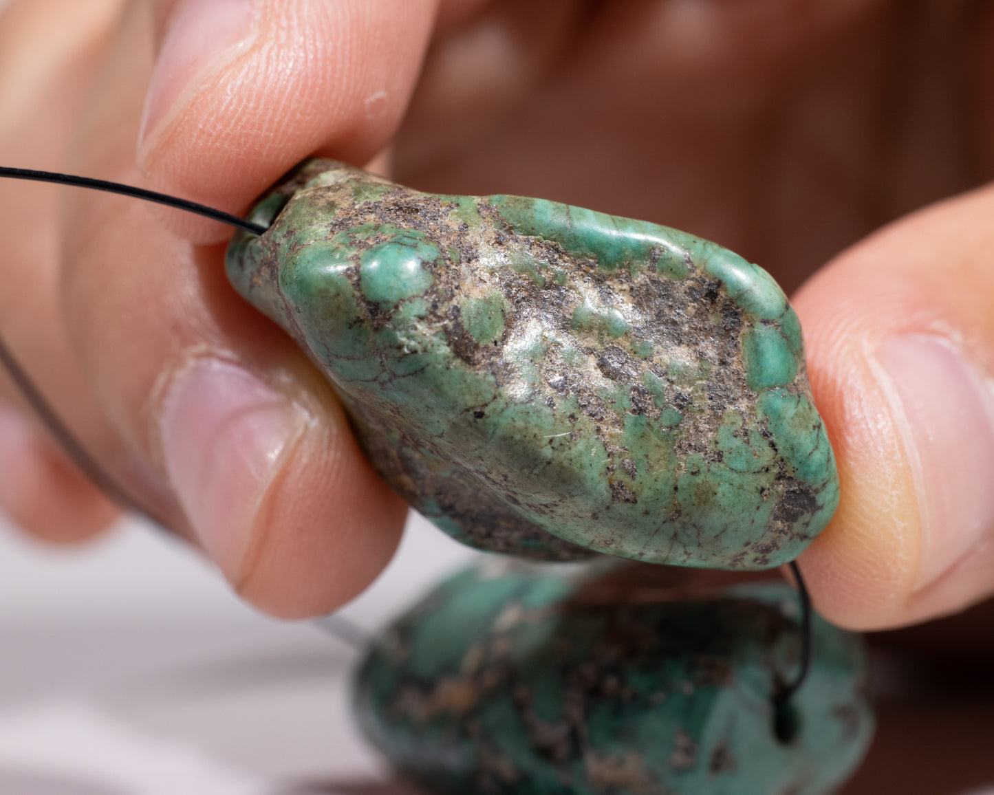 Authentic Tibetan Turquoise Stone - #613