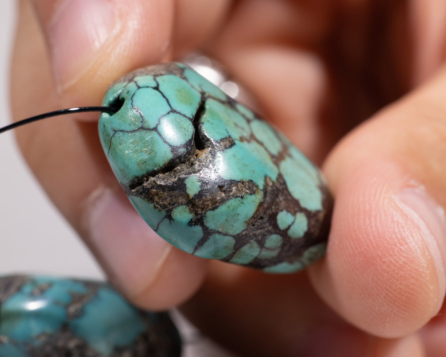 Authentic Tibetan Turquoise Stone - #619