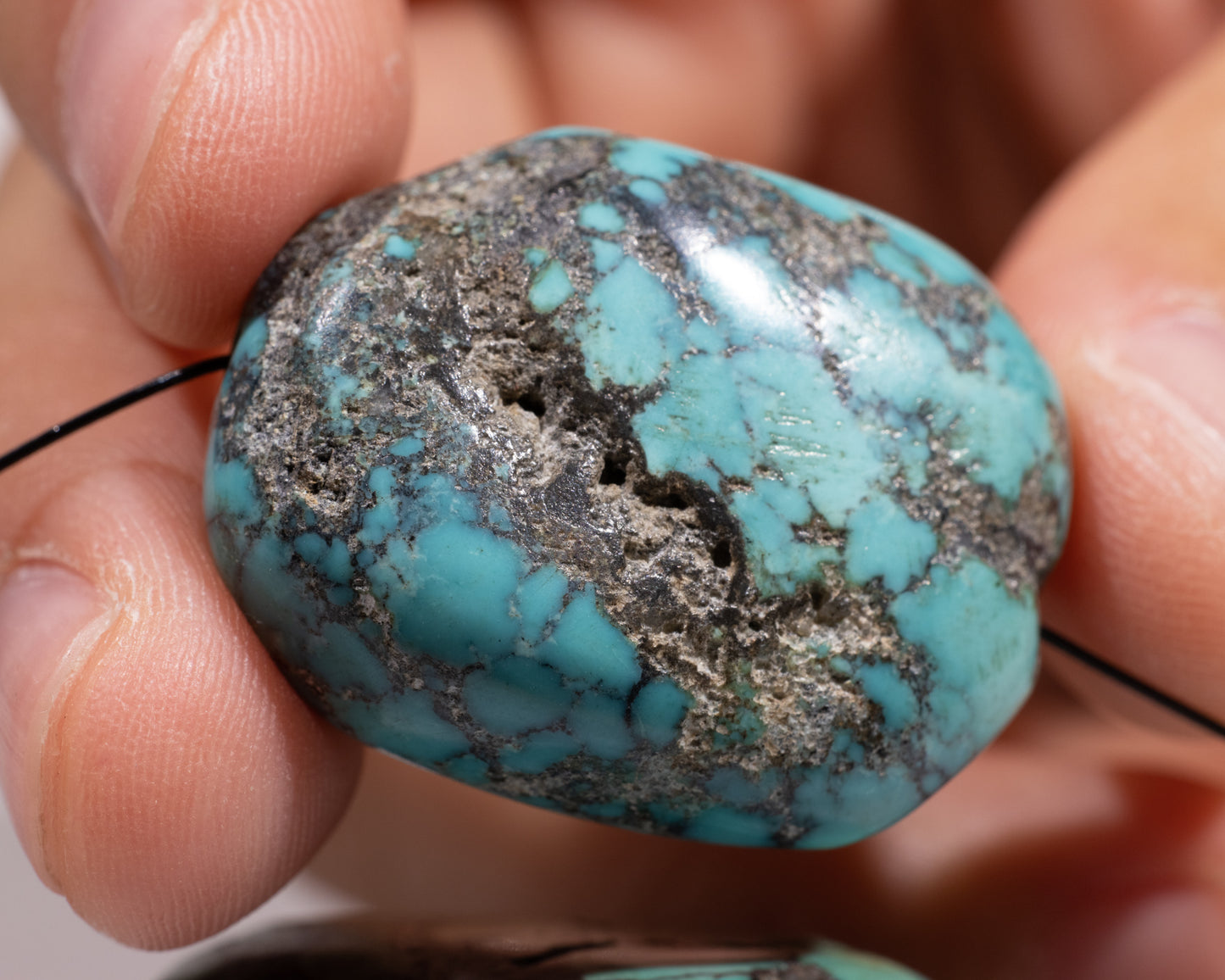 Authentic Tibetan Turquoise Stone - #619