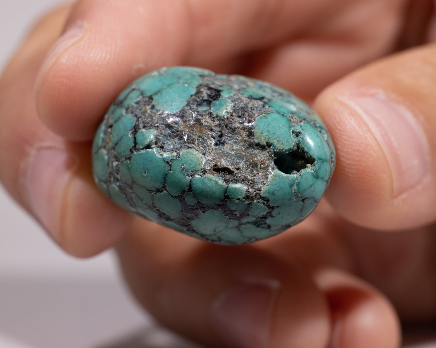 Authentic Tibetan Turquoise Stone - #662