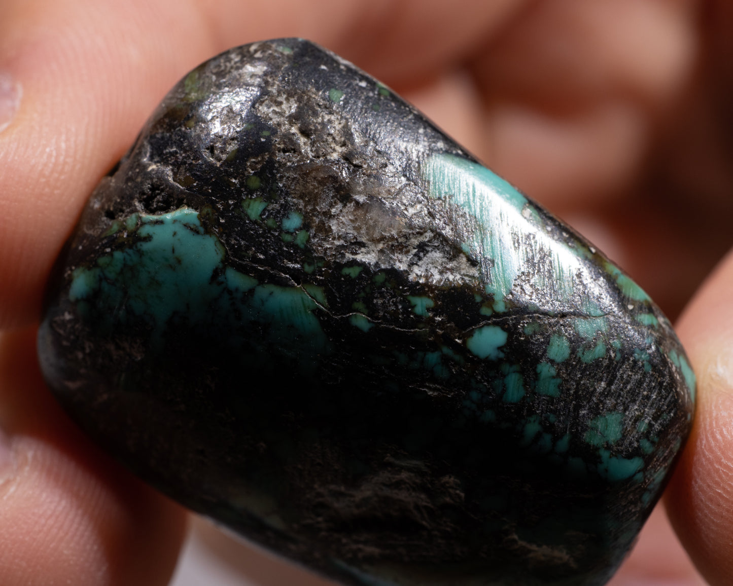 Authentic Tibetan Turquoise Stone - #672