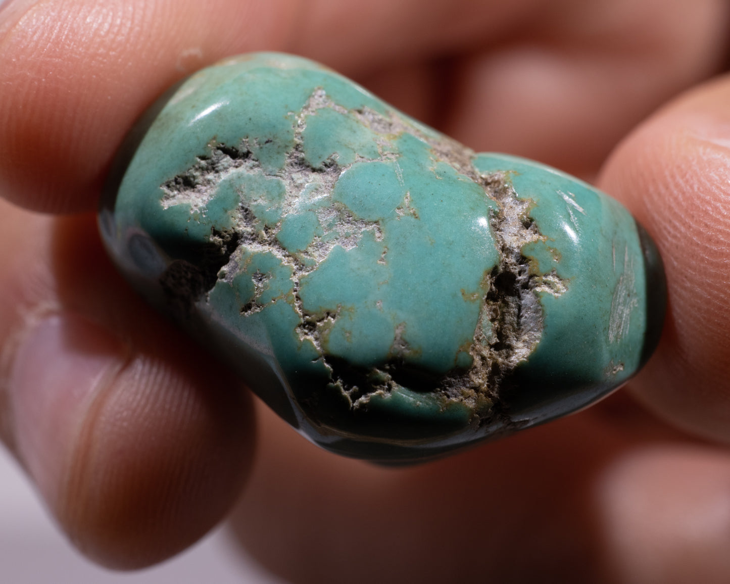 Authentic Tibetan Turquoise Stone - #692