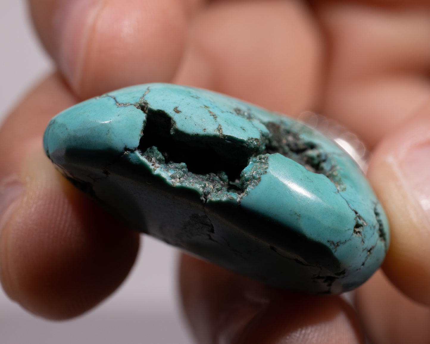 Authentic Tibetan Turquoise Stone - #699