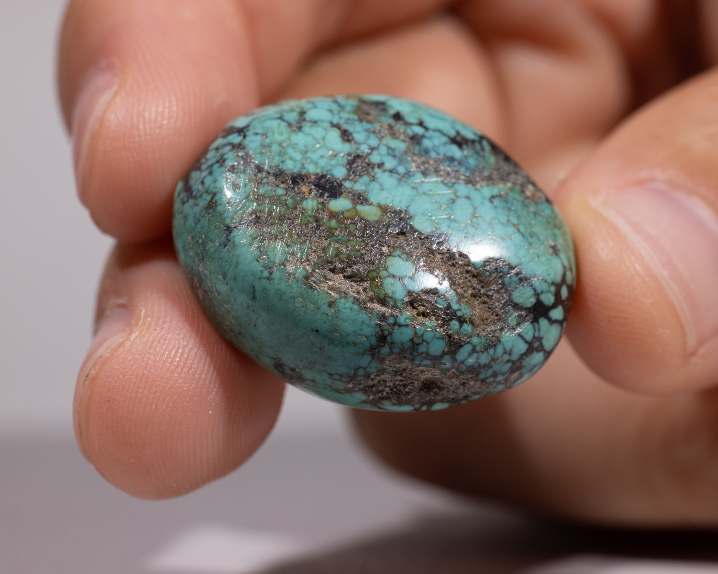 Authentic Tibetan Turquoise Stone - #704